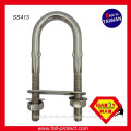 Stainless Steel 304 D Shaped Flat Shackle